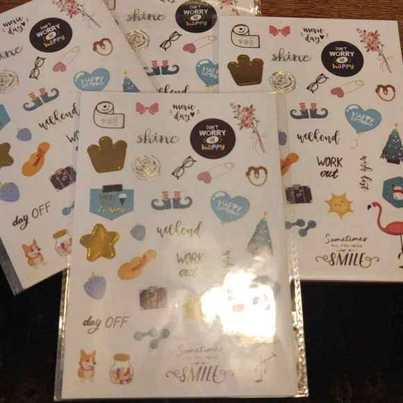 BNIW Calendar / Organizer Stickers -4 packs - Picture 2 of 5